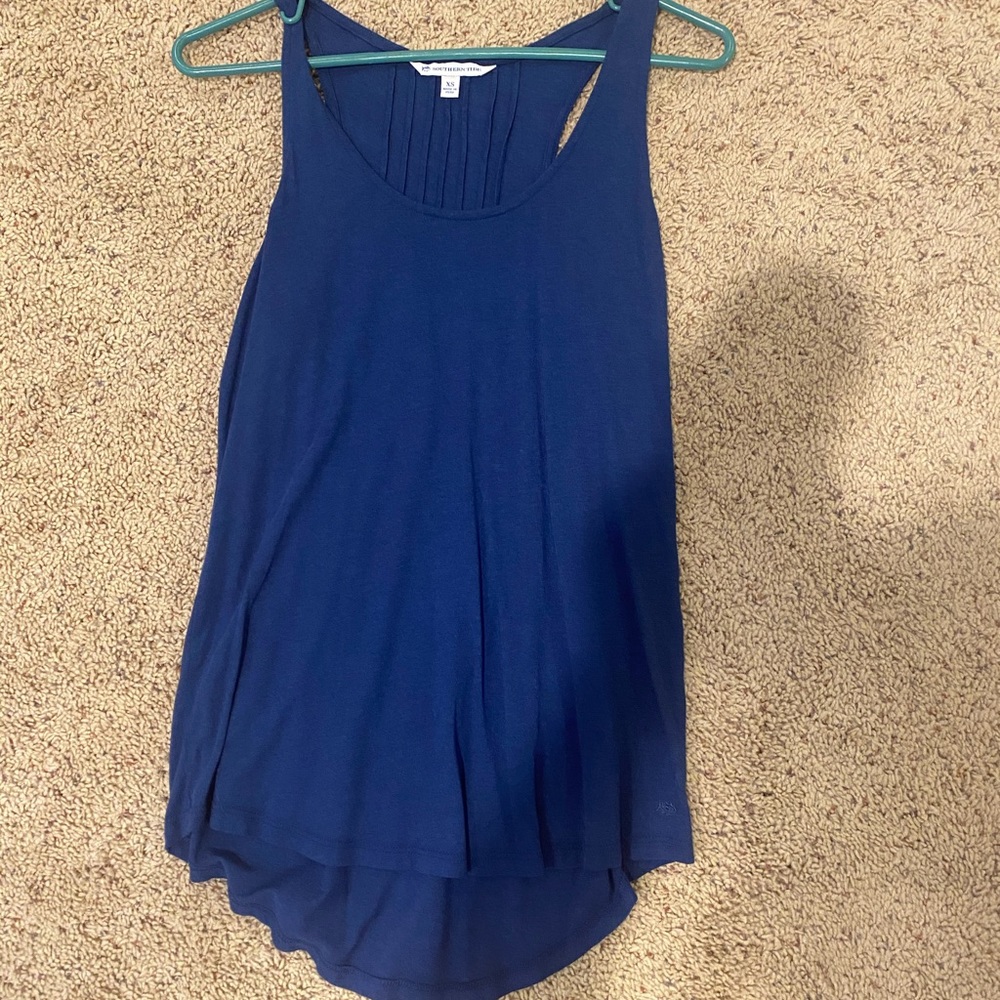 Royal blue southern tide tank sz XS